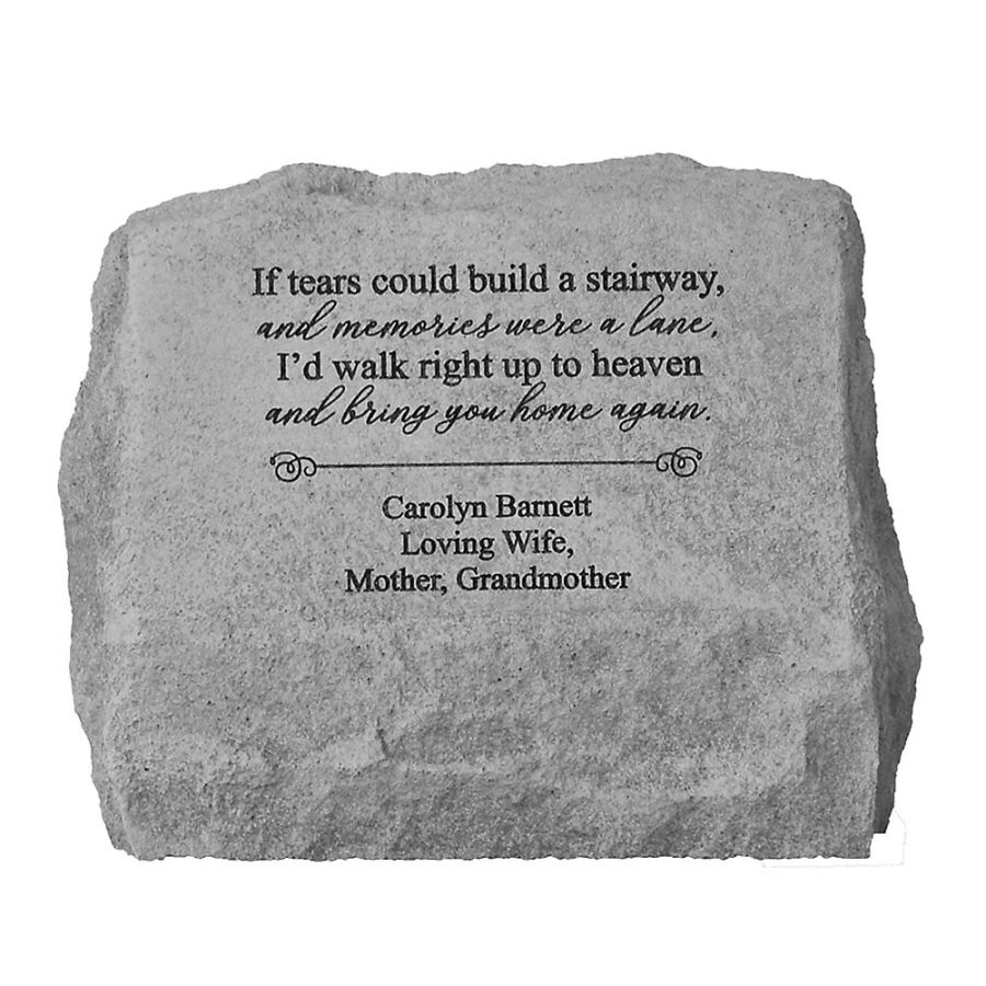 "Personalized Pet Memorial Urn - Kay Berry 'If Tears Could Build A Stairway' by PetSmart"