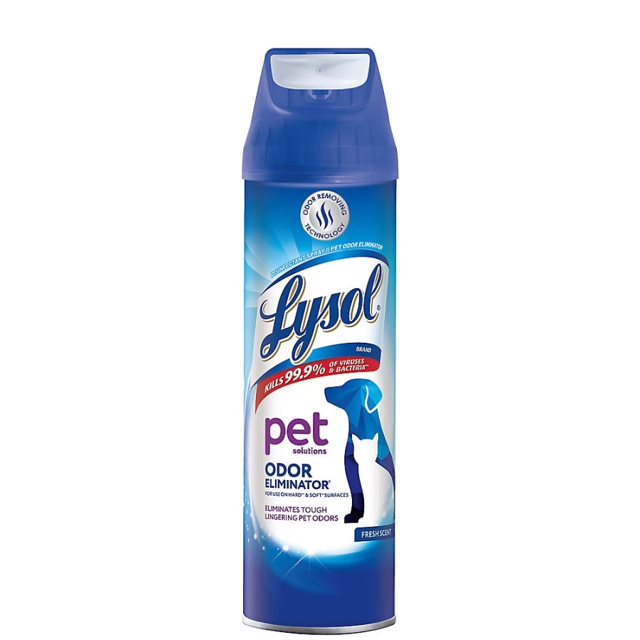 PetSmart Lysol Pet Odor Eliminator Spray – Eliminates Pet Odors for Fresh Home