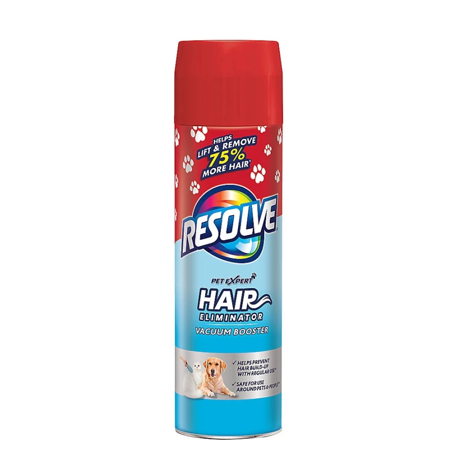 PetSmart Resolve Pet Hair Eliminator Vacuum Booster for Dogs & Cats - 18 oz Stain & Odor Remover, Carpet Cleaner Solution