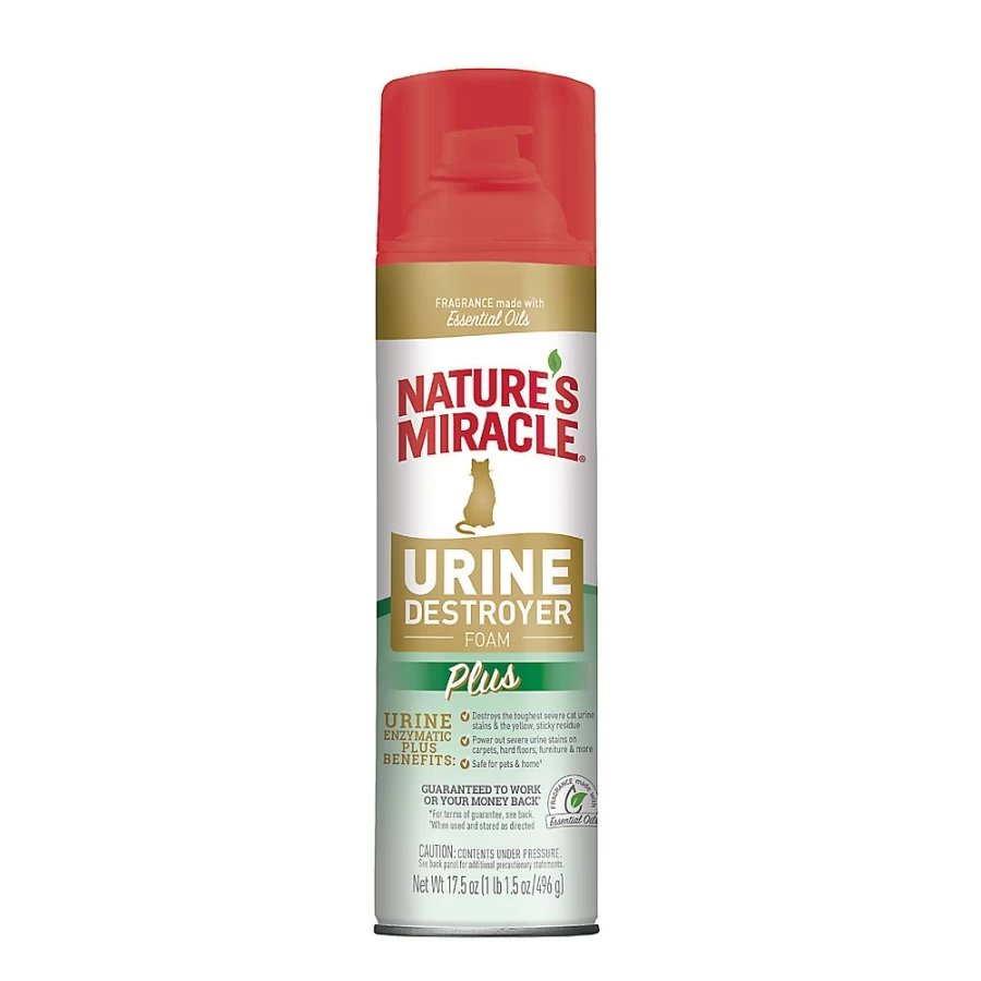 PetSmart Nature's Miracle Urine Destroyer Plus Foaming Stain & Odor Eliminator for Pets