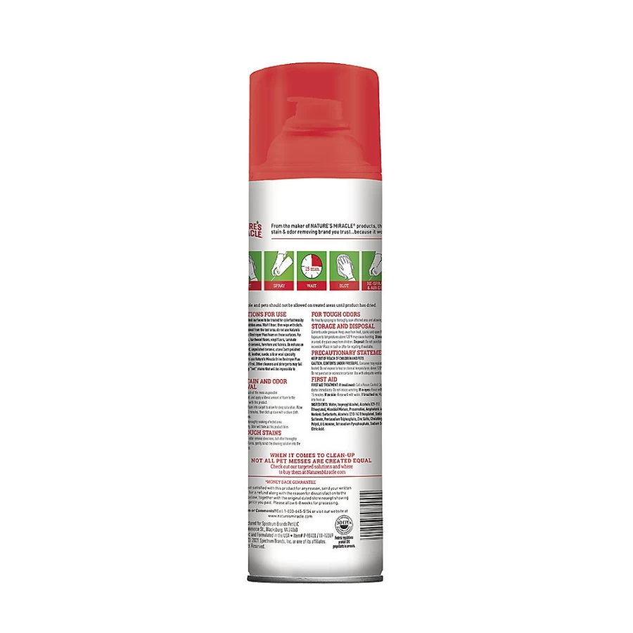 PetSmart Nature's Miracle Urine Destroyer Plus Foaming Stain & Odor Eliminator for Pets