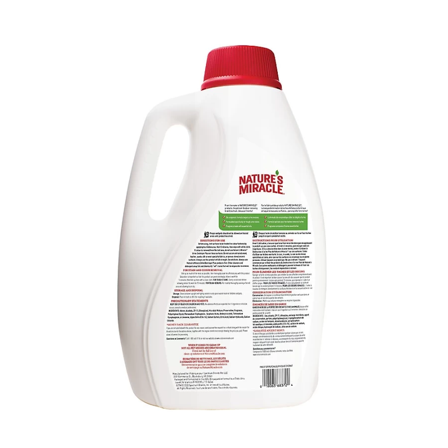 PetSmart Nature's Miracle Urine Destroyer Plus - Advanced Stain & Odor Eliminator for Pets