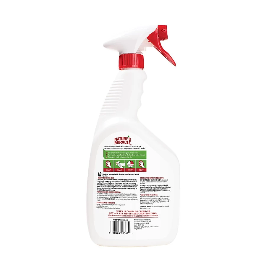 PetSmart Nature's Miracle Urine Destroyer Plus - Advanced Stain & Odor Eliminator for Pets