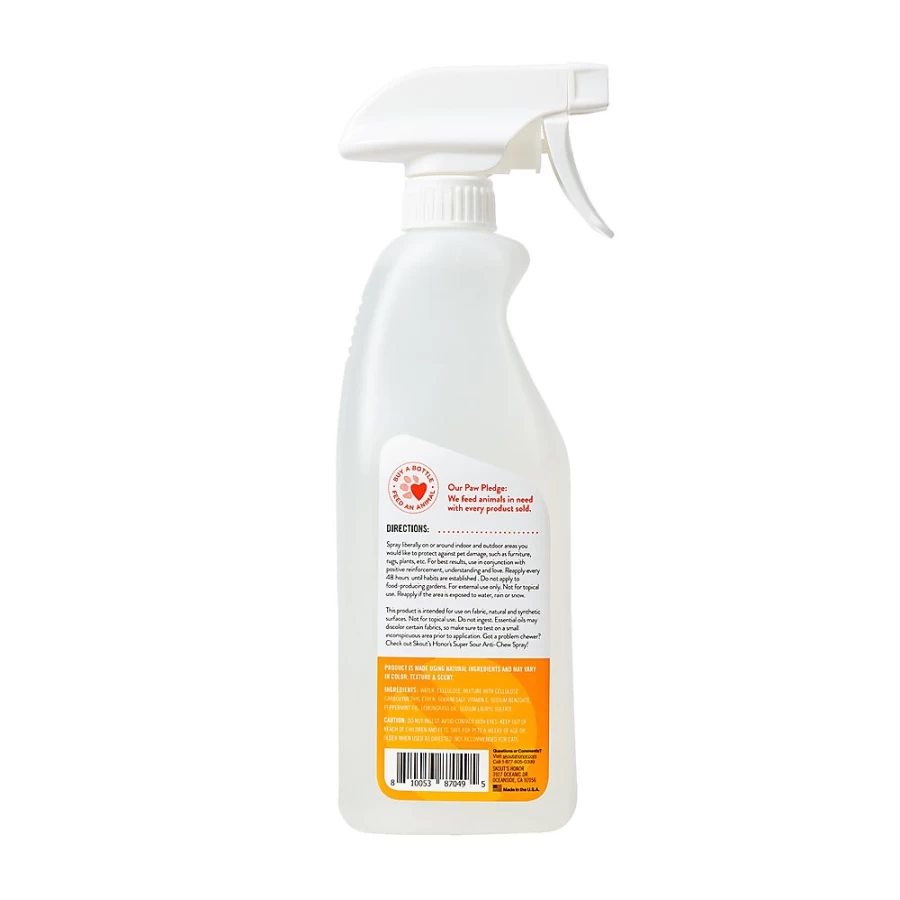 PetSmart Skout's Honor Stay Off Pet Deterrent Spray - Keep Pets Away Safely
