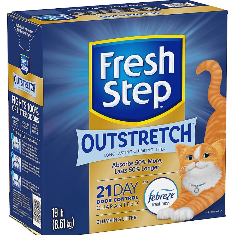 PetSmart Fresh Step Clumping Clay Cat Litter with Febreze Odor Control