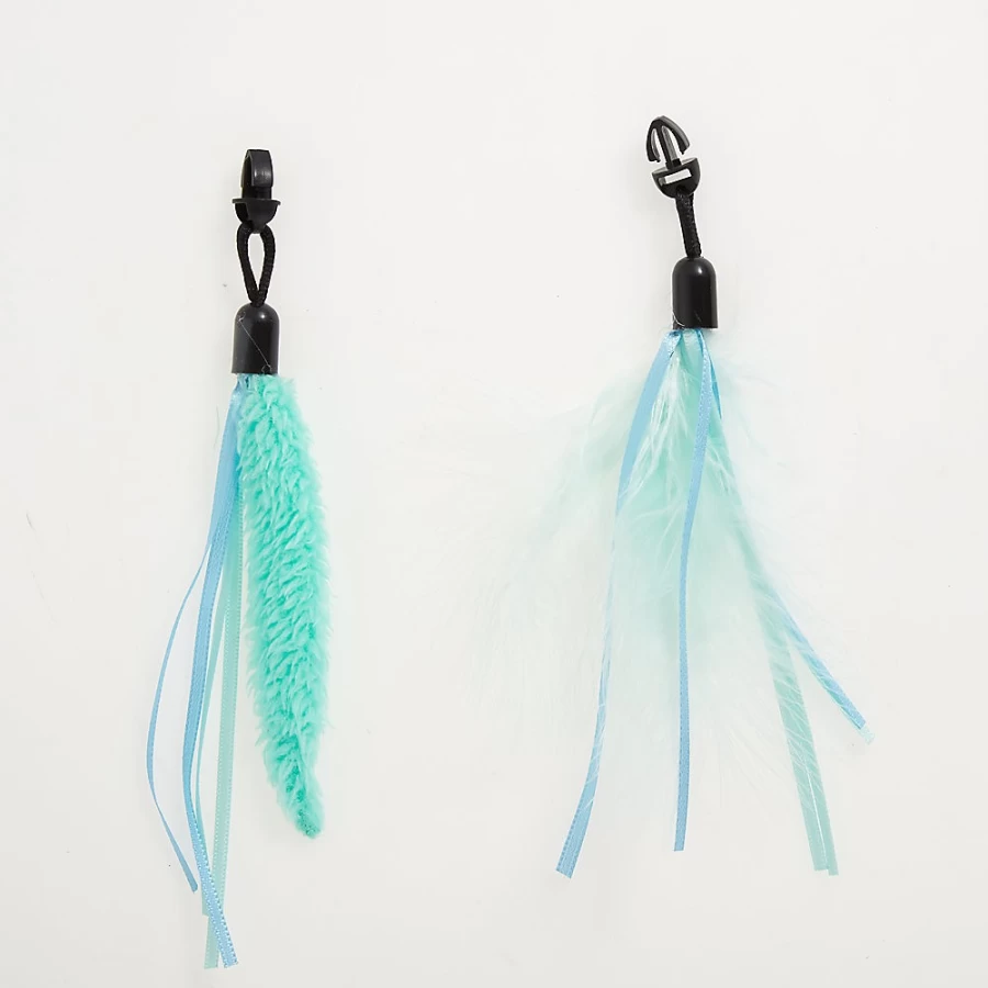 PetSmart Whisker City Automatic Rolling Cat Toy with Feather - 2 Pack Interactive Electric Toys for Cats