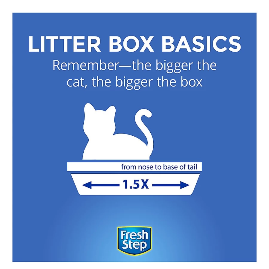 PetSmart Fresh Step Clean Paws Calming Scented Clay Cat Litter - Low Dust, Clumping, Low Tracking Formula