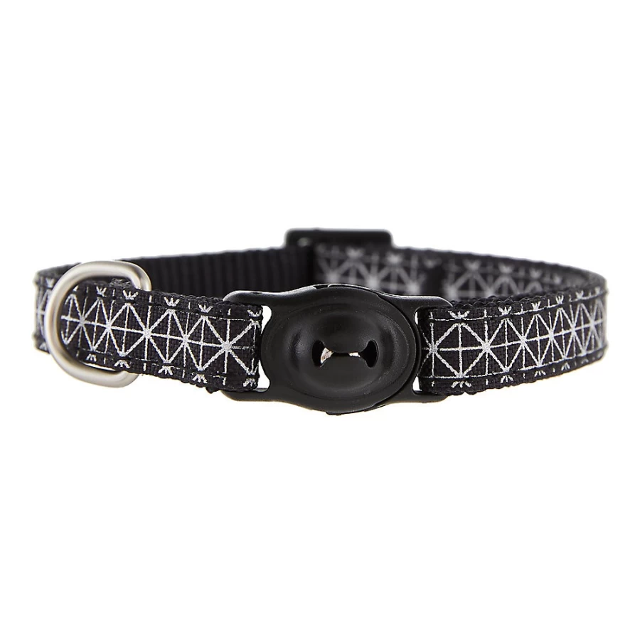 PetSmart Whisker City Reflective Safety Cat Collar with Quick Release Buckle for Visibility & Security