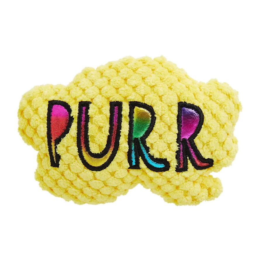 PetSmart Whisker City Interactive Plush Cat Toy with Purr Sound for Playful Kittens