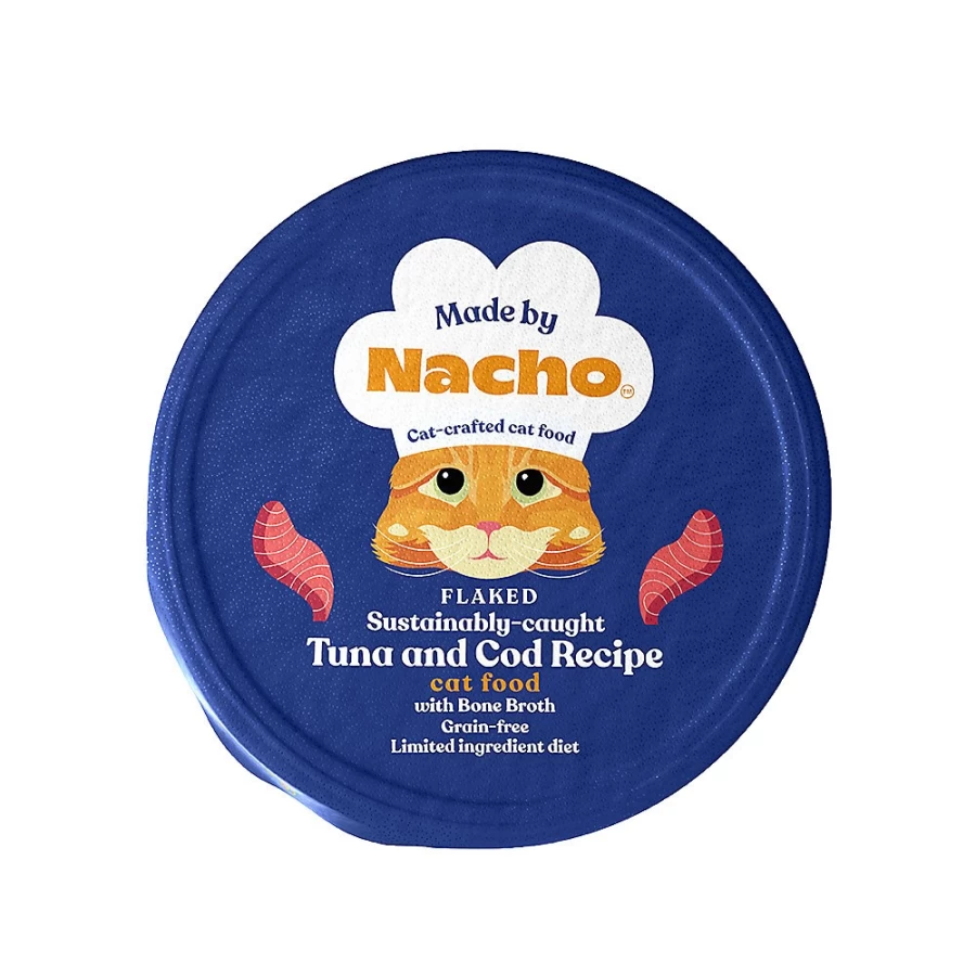 PetSmart Grain-Free Diced Wet Cat Food, Limited Ingredient Recipe with Tuna & Cod, 2.5oz – Made By Nachotrade