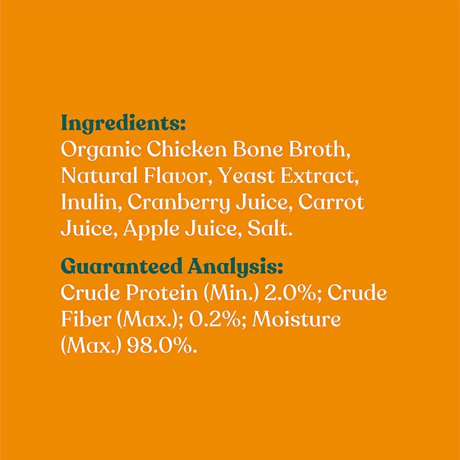PetSmart Bone Broth Cat Food Topper - 8.4oz Liquid Supplement for Cats, Made with Real Meat, Grain-Free & Nutrient-Rich