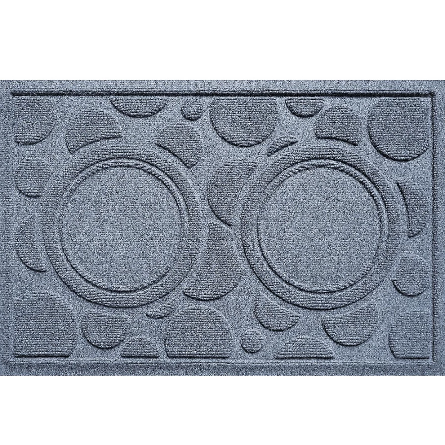 PetSmart WaterHog Dots Non-Slip Pet Bowl Mat, 27x18 Inch, Bungalow Flooring Design for Dogs & Cats