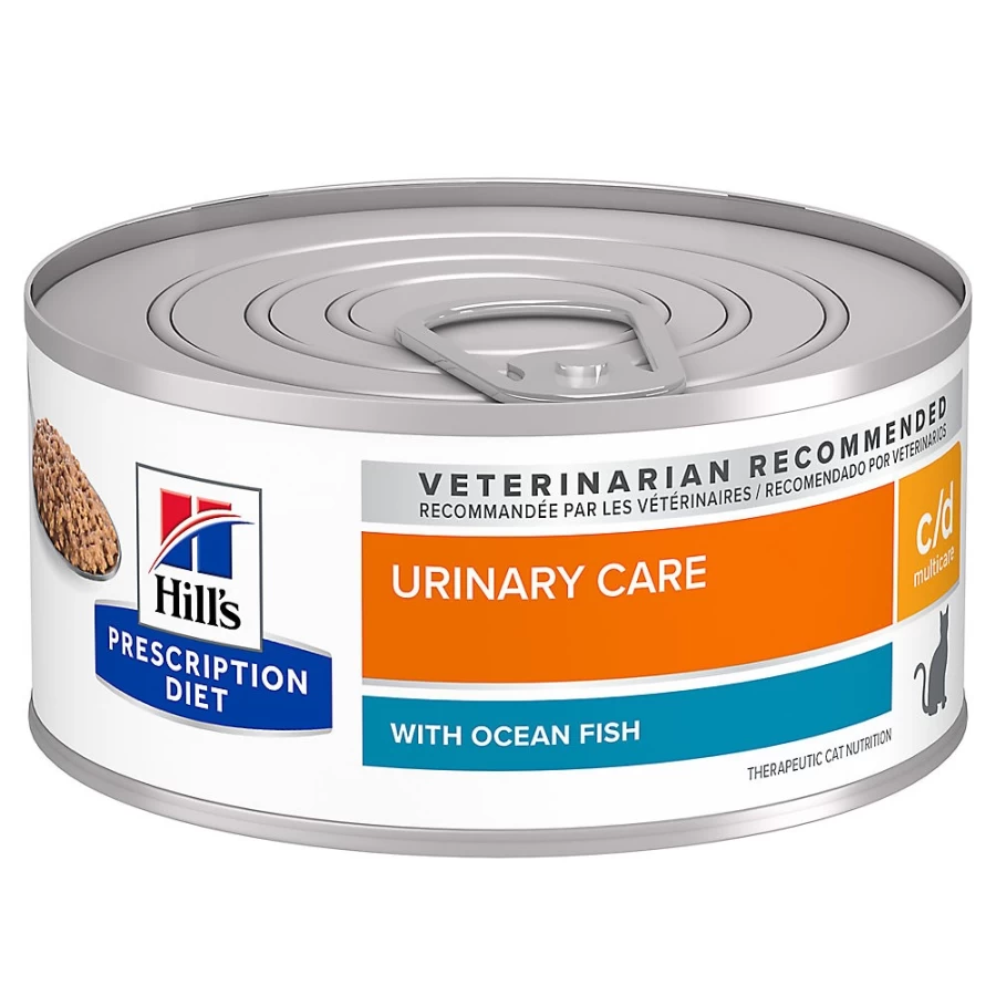 Hill's Prescription Diet c/d Urinary Care Ocean Fish Wet Cat Food for Urinary Health - PetSmart