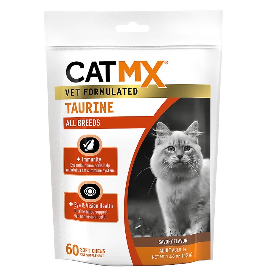 PetSmart Cat MX Vet Formulated Taurine Soft Chews for Feline Heart & Eye Health