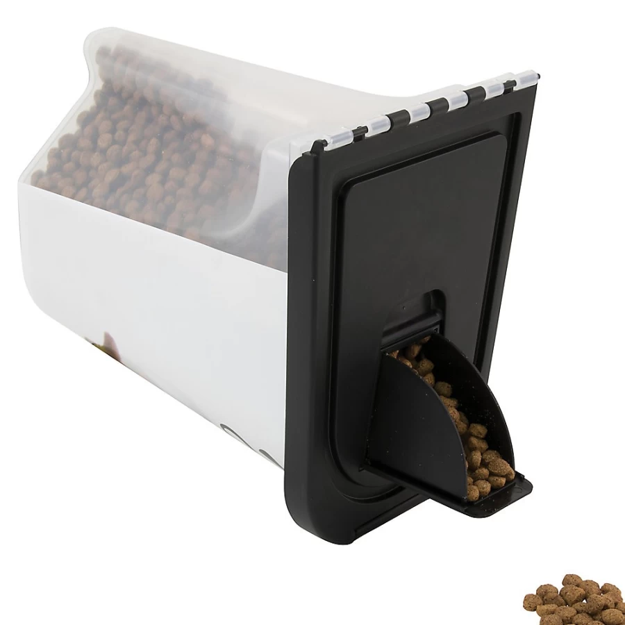 PetSmart 7-lb Paw Print Kitty Food Storage Container for Cat Treats & Dry Food