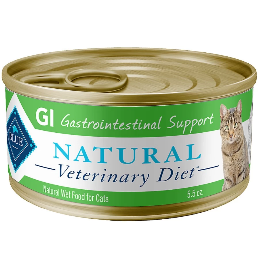 PetSmart Blue Buffalo Veterinary Diet GI Adult Wet Cat Food - Natural Chicken Recipe for Digestive Health