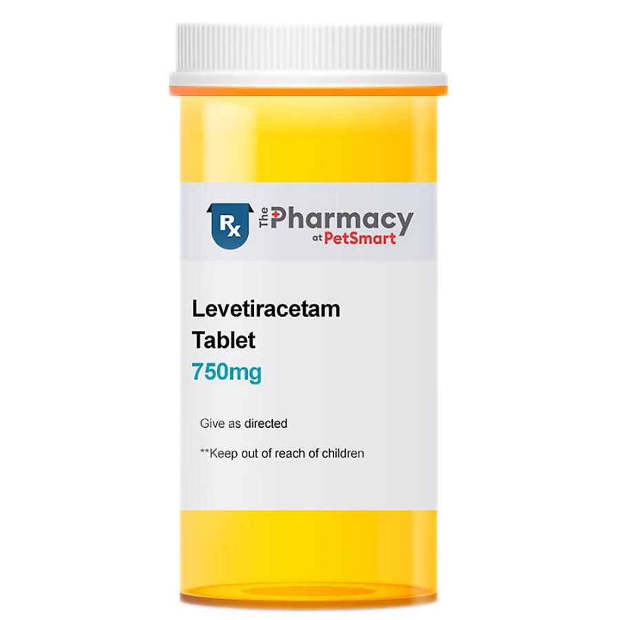 "PetSmart Levetiracetam Single Tablet - 250mg, 500mg, 750mg, 1000mg Dosage Options"