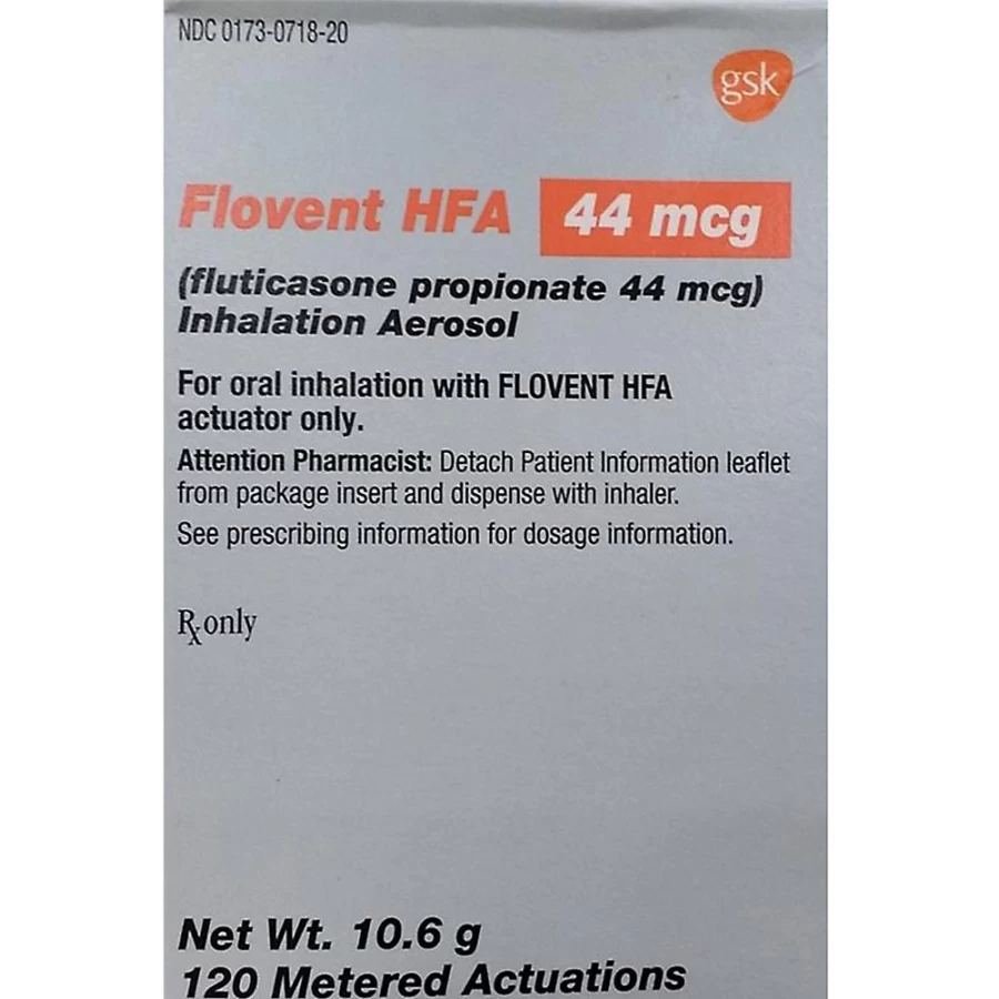 Flovent HFA Inhaler Aerosol - 44mcg, 110mcg, 220mcg Dosages for Asthma Relief by PetSmart