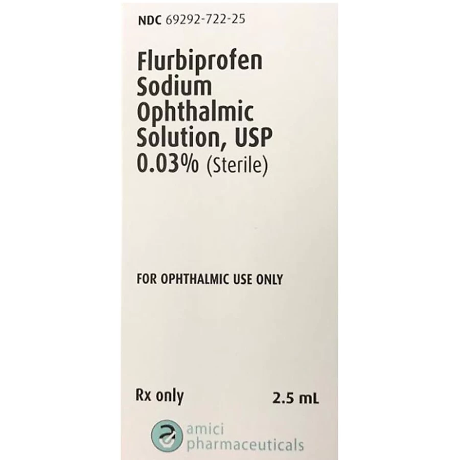 PetSmart Flurbiprofen 0.03% Eye Drops for Inflammation Relief, 2.5ml Sterile Ophthalmic Solution