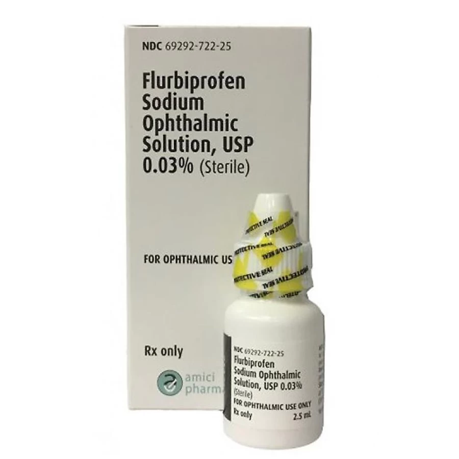 PetSmart Flurbiprofen 0.03% Eye Drops for Inflammation Relief, 2.5ml Sterile Ophthalmic Solution