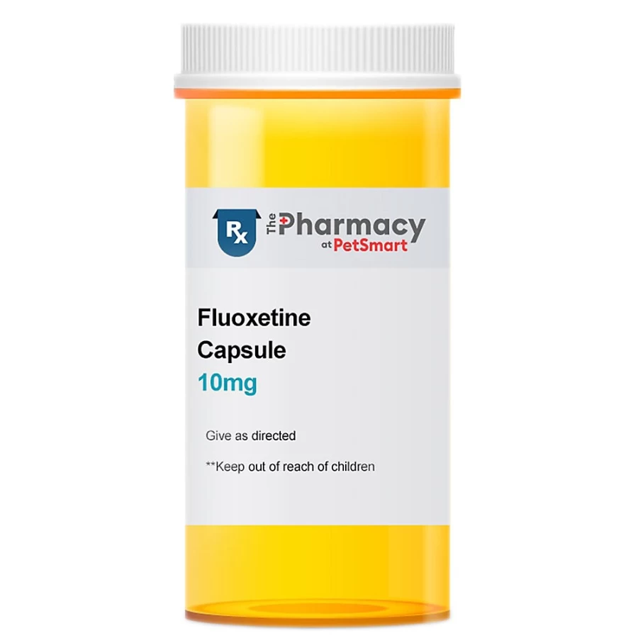 PetSmart Fluoxetine Capsules for Dogs & Cats - 10mg, 20mg, 40mg Anxiety & Behavioral Treatment