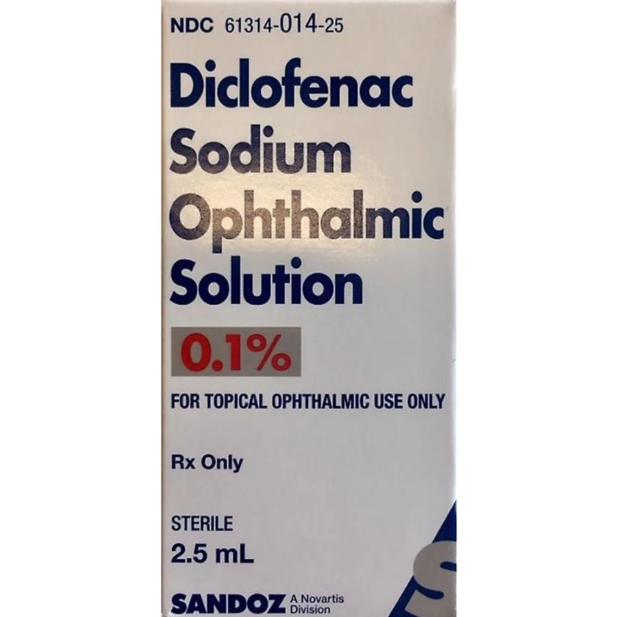 PetSmart Diclofenac Sodium Ophthalmic Solution for Eye Inflammation Relief