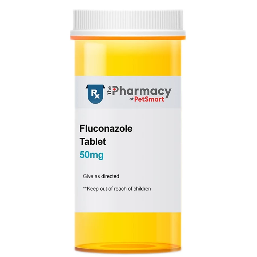 PetSmart Fluconazole Antifungal Tablet - 50mg, 100mg, 200mg Dosage Options