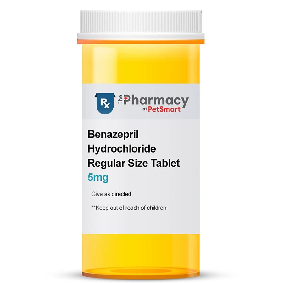 PetSmart Benazepril Hydrochloride Single Tablet for Dogs - 5mg & 10mg Dosage Options