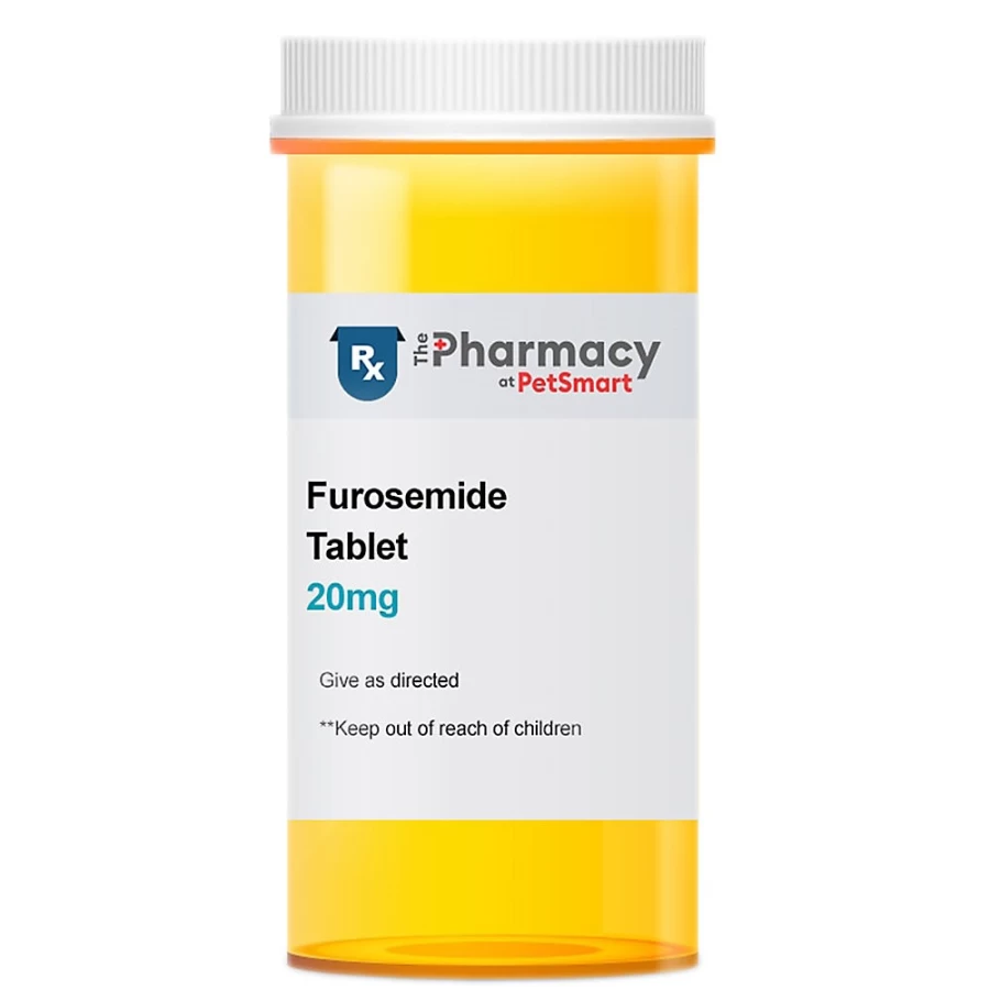 PetSmart Furosemide Tablets for Dogs - 20mg, 40mg, 80mg Dosage Options - Single Dose Diuretic Medication