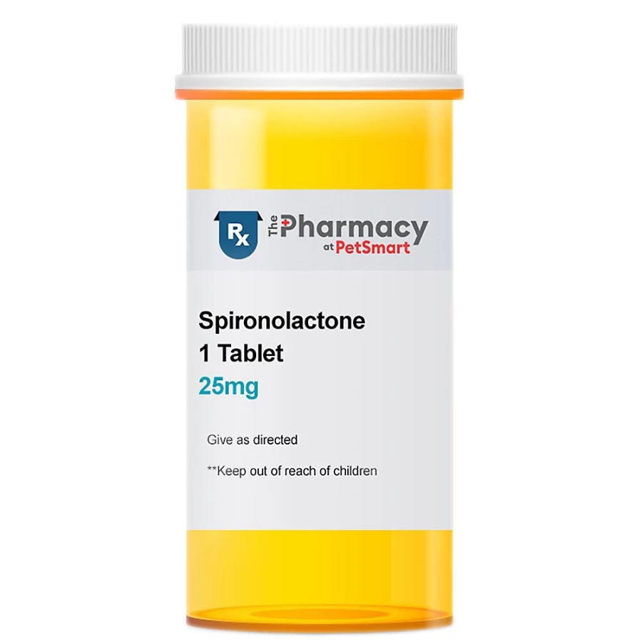 PetSmart Spironolactone Single Tablet - 25mg or 50mg Dosage Options for Dogs & Cats