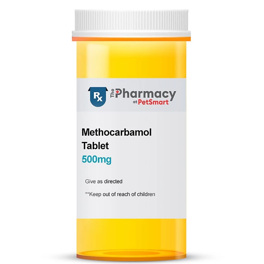PetSmart Methocarbamol Muscle Relaxant - 500mg & 750mg Single Tablet Options for Pain Relief