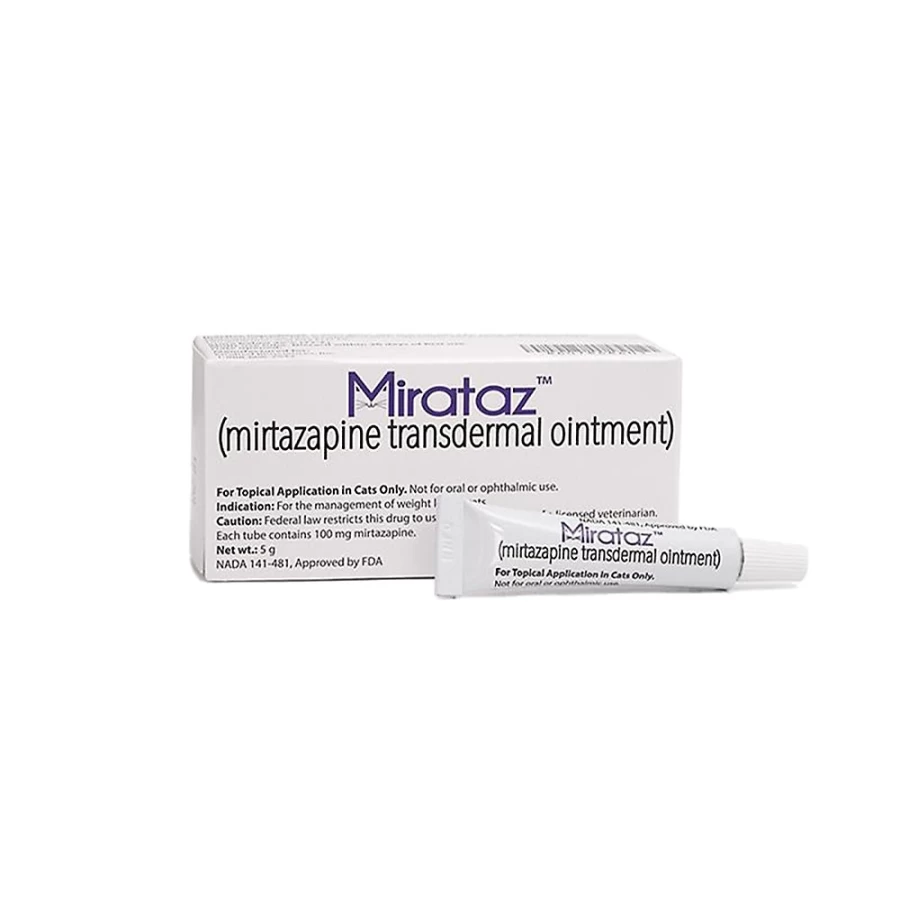 "PetSmart Mirataz 20mg/g Topical Ointment for Cats - 5g Tube (100mg Total)"