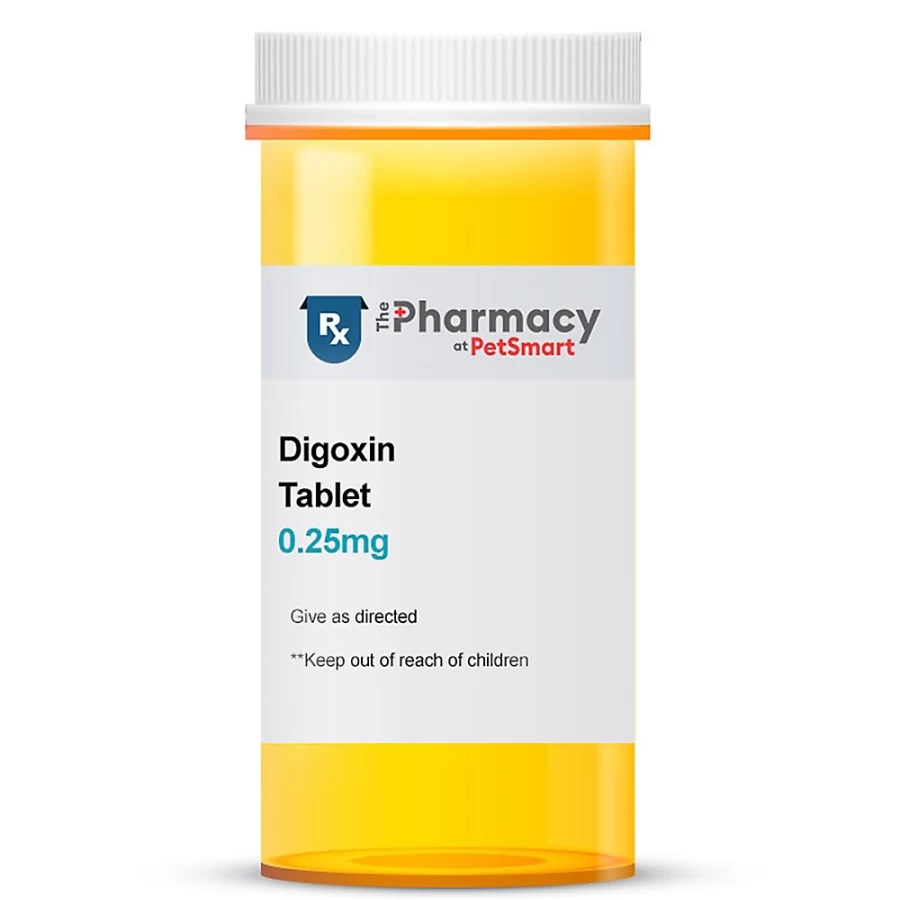 "PetSmart Digoxin Single Tablet - 0.125 mg & 0.250 mg Dosage Options"