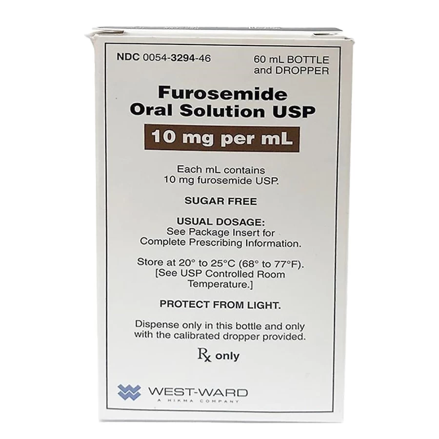 PetSmart Furosemide 10mg/mL Oral Solution for Dogs & Cats - 60mL Vet-Approved Diuretic Liquid