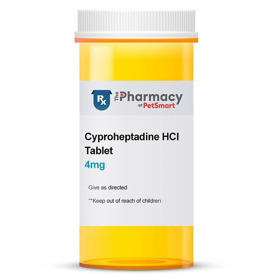 PetSmart Cyproheptadine HCl 4mg Tablet for Cats & Dogs - Appetite Stimulant & Allergy Relief