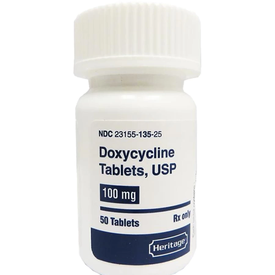 PetSmart Doxycycline Monohydrate 100mg Tablet for Dogs & Cats - Antibiotic Treatment