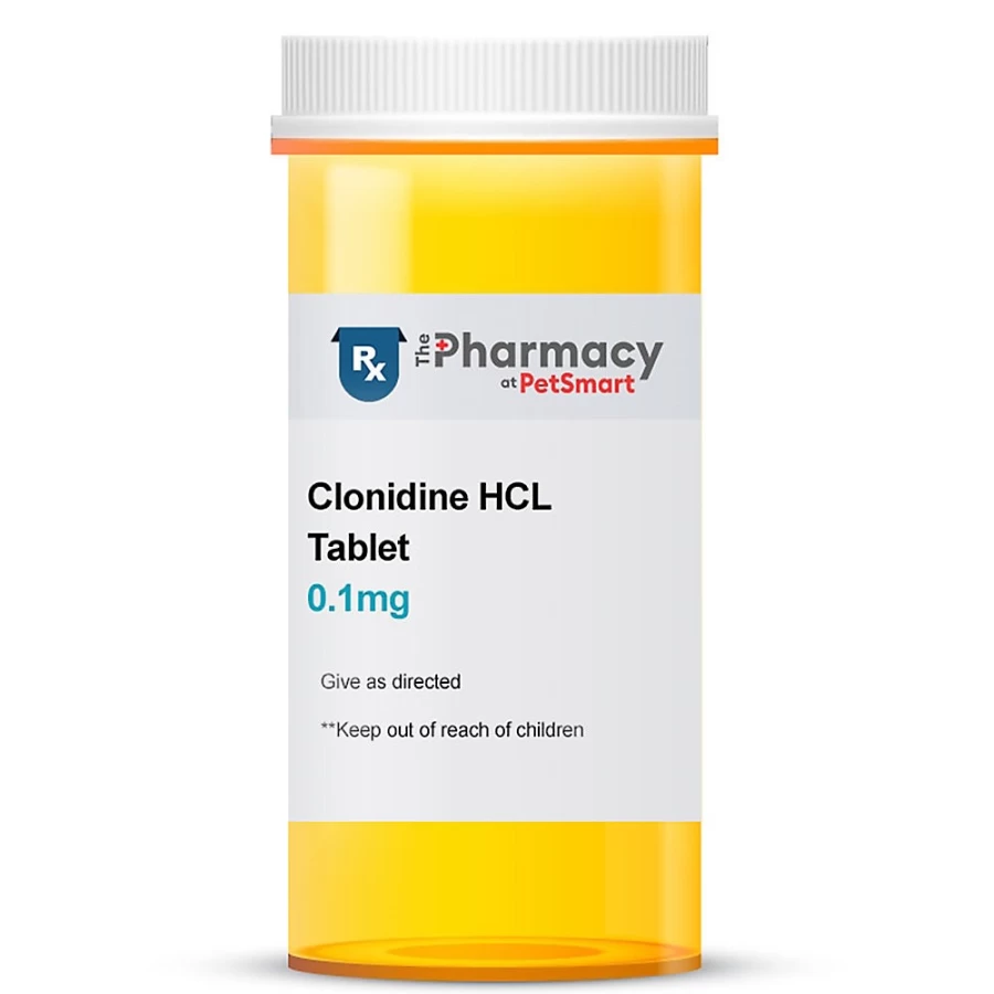 PetSmart Clonidine HCL Tablets for Pets - 0.1 mg, 0.2 mg, 0.3 mg Dosage Options - Single Tablet Treatment