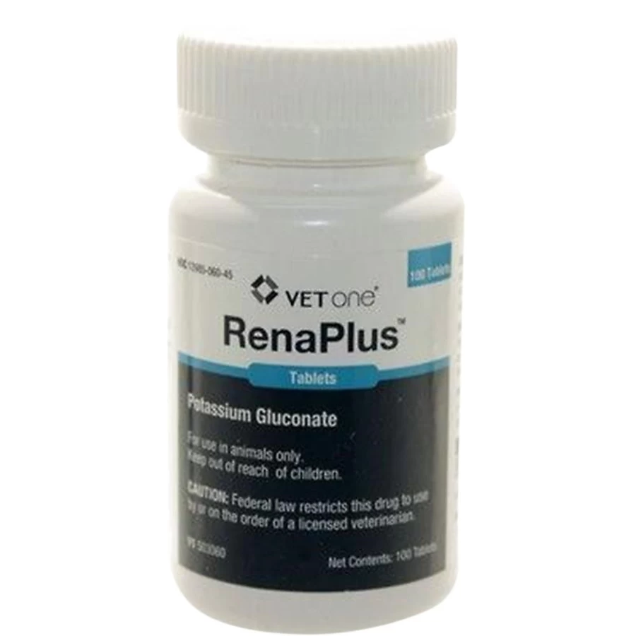 PetSmart RenaPlus 2MEQ Electrolyte Supplement (468 mg, 100 Tablets) for Dogs