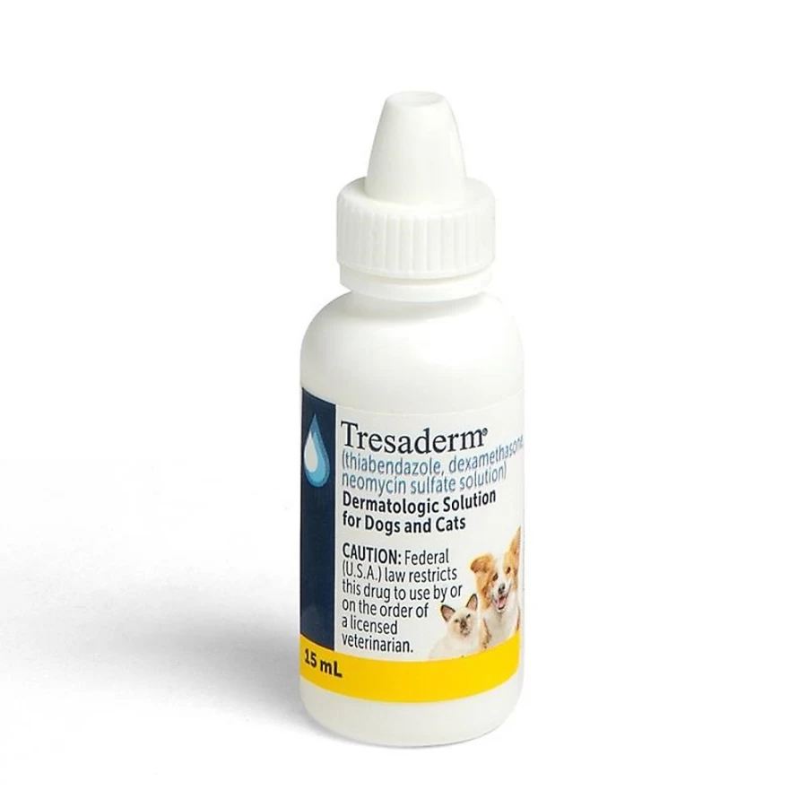 PetSmart Tresaderm Topical Solution for Pets - 7.5 ml & 15 ml Sizes