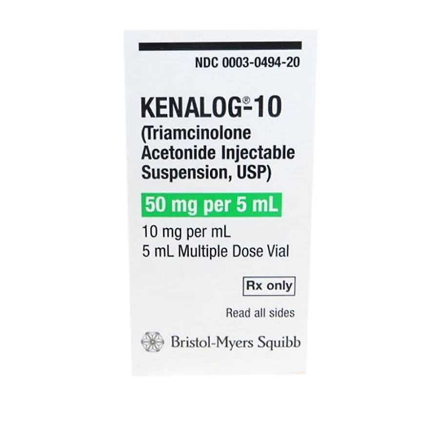 "Kenalog-10 50mg/5ml Injectable Suspension, 5ml Vial by PetSmart (Triamcinolone Acetonide)"