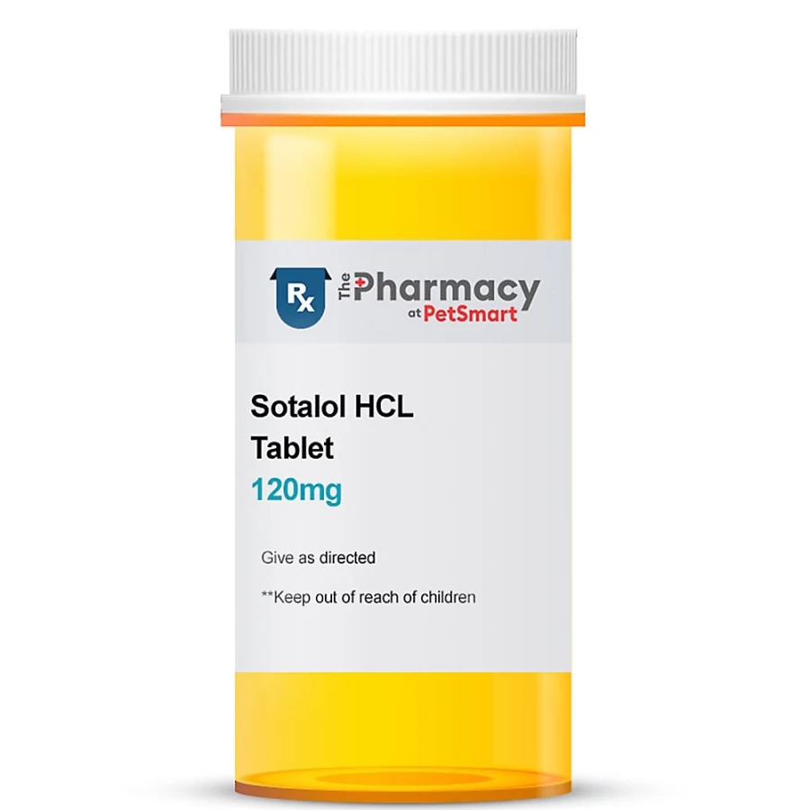"Sotalol HCL 120 mg Tablet for Dogs - PetSmart Veterinary Medication"