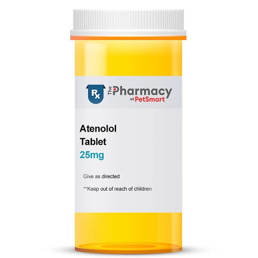 PetSmart Atenolol Single Tablet - 25 mg & 50 mg Dosage Options for Heart Health