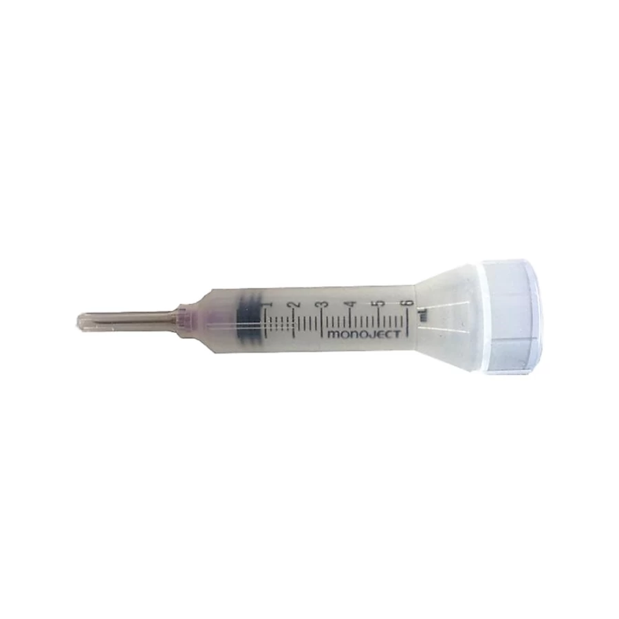 PetSmart 6ml Disposable Syringes with 21G 1-Inch Needles for Precise Liquid Handling