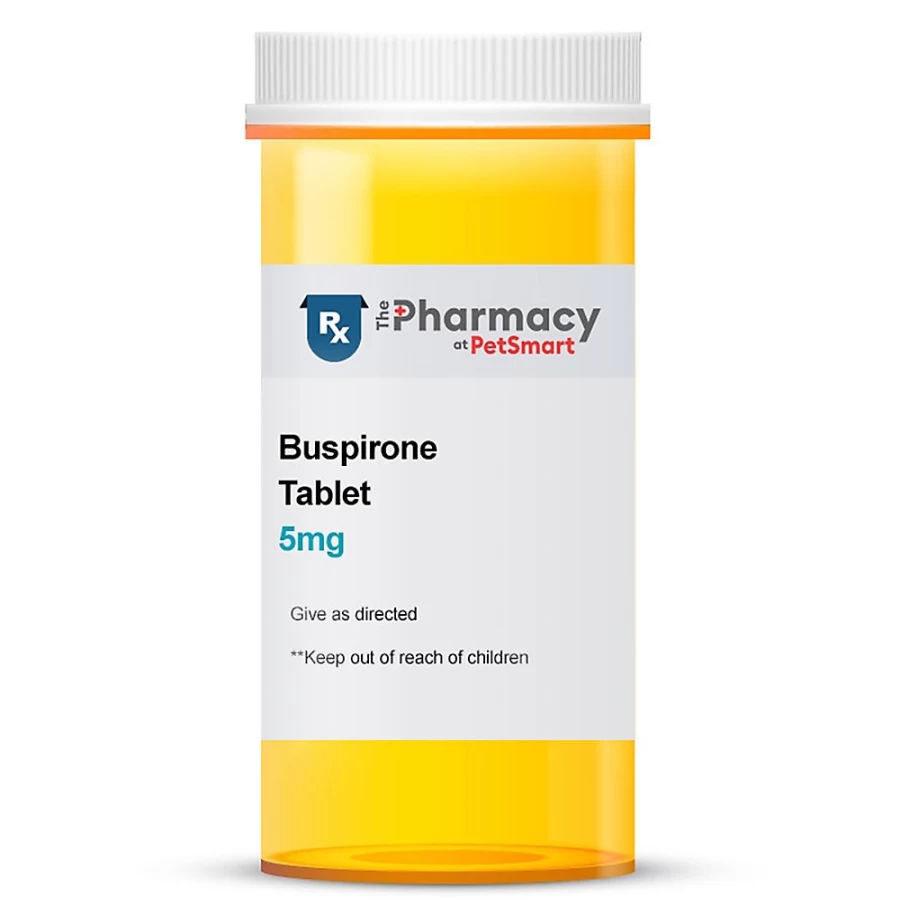 "PetSmart Buspirone Single Tablet - 5mg, 10mg, 15mg Dosage Options for Anxiety Relief"