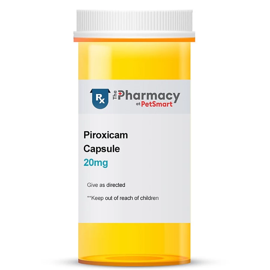 PetSmart Piroxicam 20 mg Capsule - Single Dose for Pain Relief