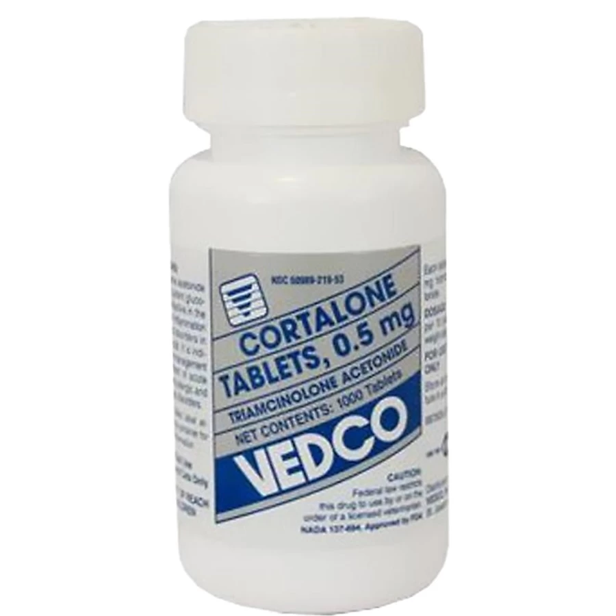 "Triamcinolone Acetonide 0.5 mg Tablet - Single Dose by PetSmart"