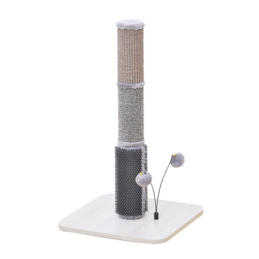 PetSmart Urbane Scratching Cat Post for Cats - 25-inch Gray PetPals Scratching Pole