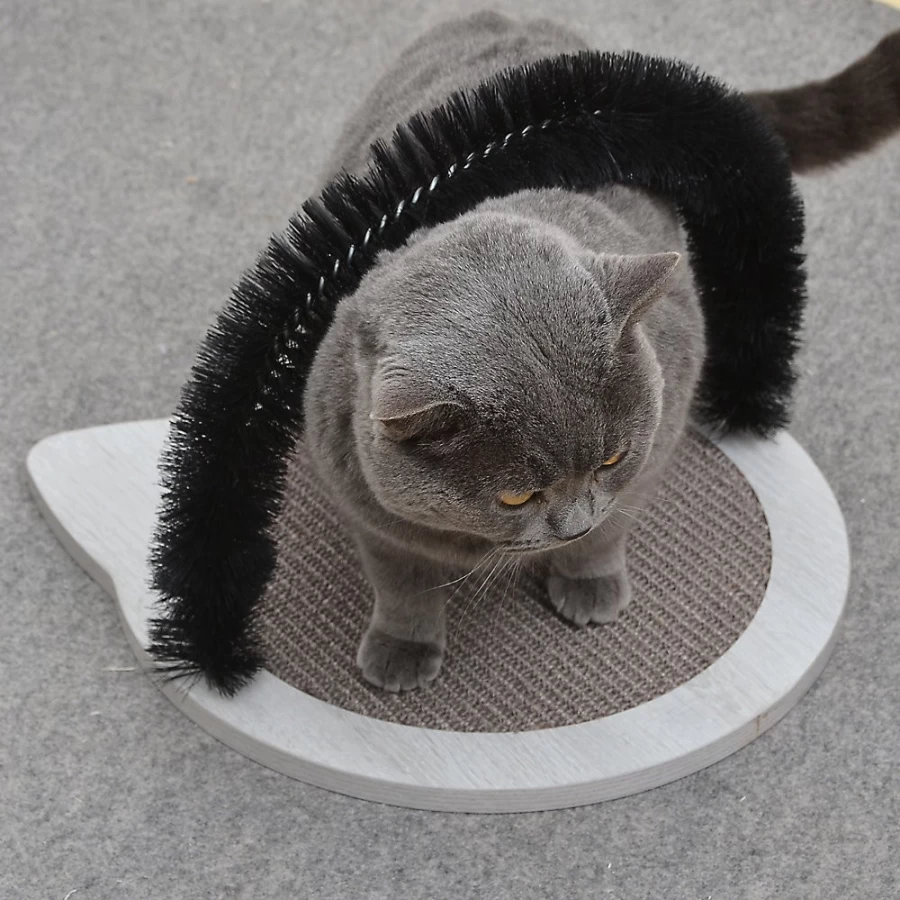 PetSmart NiftyCat Massager & Scratching Pad for Cats - PetPals Grooming Tool