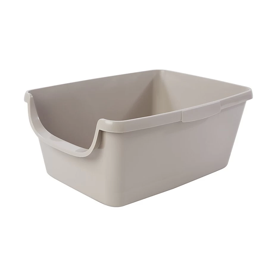 PetSmart ExquisiCat High-Sided Litter Box for Cats – Large, Durable & Easy-to-Clean Cat Litter Pan
