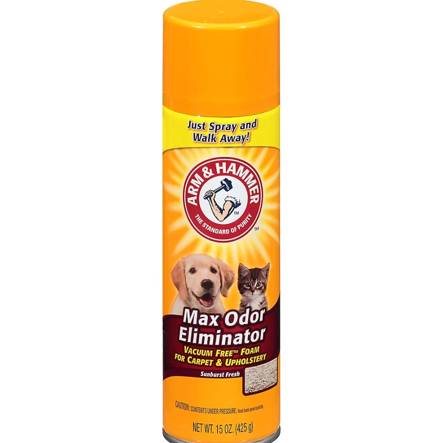 PetSmart Arm & Hammer Max Odor Eliminator Vacuum-Free Foam for Pets